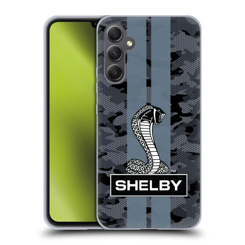 Shelby Logos Camouflage Soft Gel Case for Samsung Galaxy A34 5G