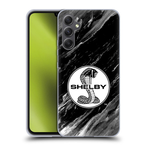 Shelby Logos Marble Soft Gel Case for Samsung Galaxy A34 5G