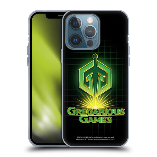 Ready Player One Graphics Logo Soft Gel Case for Apple iPhone 13 Pro
