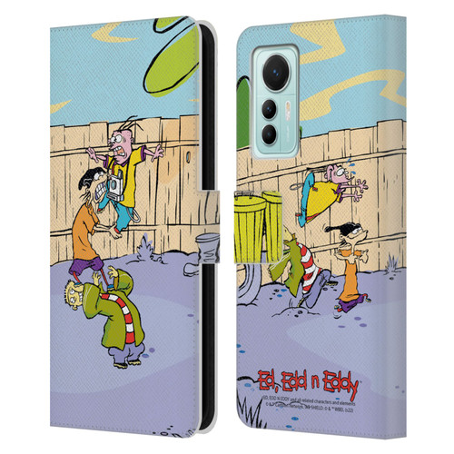 Ed, Edd, n Eddy Graphics Characters Leather Book Wallet Case Cover For Xiaomi 12 Lite