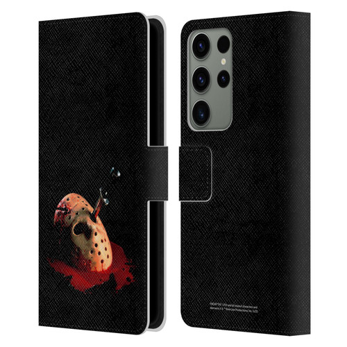 Friday the 13th: The Final Chapter Key Art Poster Leather Book Wallet Case Cover For Samsung Galaxy S23 Ultra 5G
