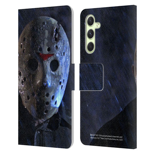 Friday the 13th: A New Beginning Graphics Jason Leather Book Wallet Case Cover For Samsung Galaxy A54 5G