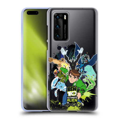 Ben 10: Ultimate Alien Graphics Character Art Soft Gel Case for Huawei P40 5G