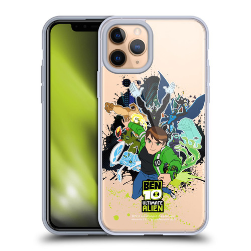 Ben 10: Ultimate Alien Graphics Character Art Soft Gel Case for Apple iPhone 11 Pro