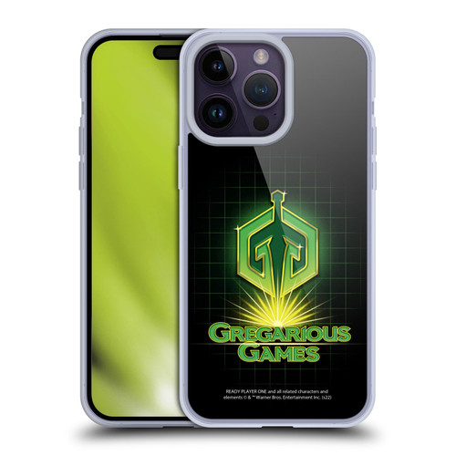 Ready Player One Graphics Logo Soft Gel Case for Apple iPhone 14 Pro Max