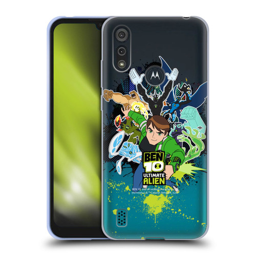 Ben 10: Ultimate Alien Graphics Character Art Soft Gel Case for Motorola Moto E6s (2020)