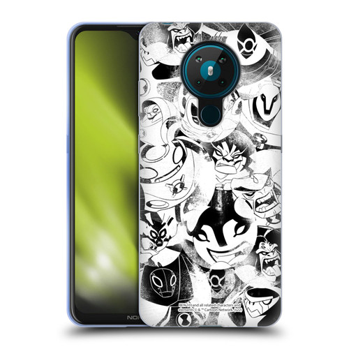 Ben 10: Ultimate Alien Graphics Ultimate Forms Soft Gel Case for Nokia 5.3