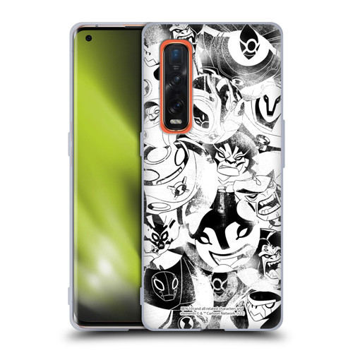 Ben 10: Ultimate Alien Graphics Ultimate Forms Soft Gel Case for OPPO Find X2 Pro 5G