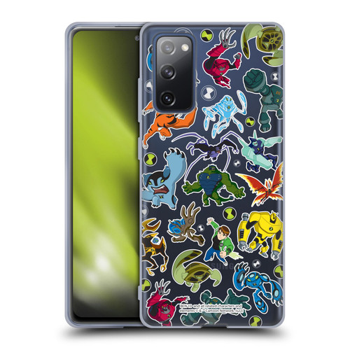 Ben 10: Ultimate Alien Graphics Alien Pattern Soft Gel Case for Samsung Galaxy S20 FE / 5G