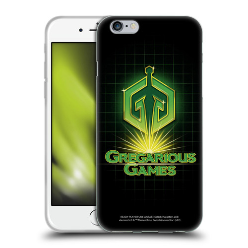 Ready Player One Graphics Logo Soft Gel Case for Apple iPhone 6 / iPhone 6s