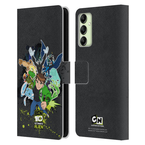 Ben 10: Ultimate Alien Graphics Character Art Leather Book Wallet Case Cover For Samsung Galaxy A14 5G
