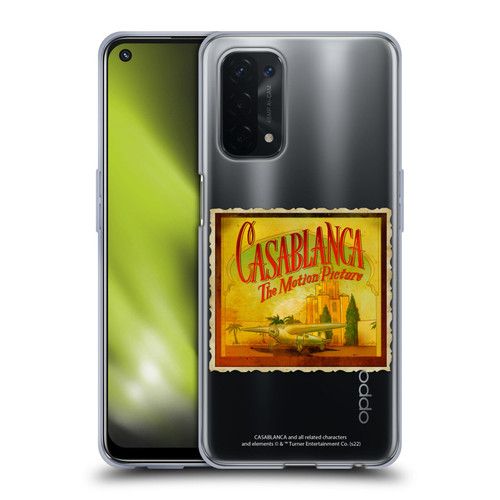 Casablanca Graphics Poster Soft Gel Case for OPPO A54 5G