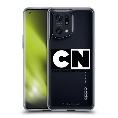 Cartoon Network Logo Plain Soft Gel Case for OPPO Find X5 Pro