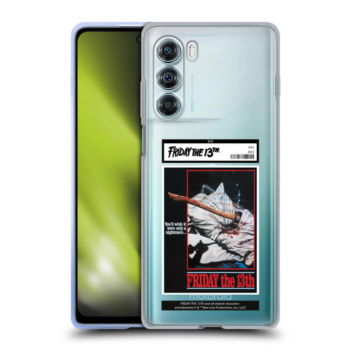 Friday the 13th 1980 Graphics Poster 2 Soft Gel Case for Motorola Edge S30 / Moto G200 5G