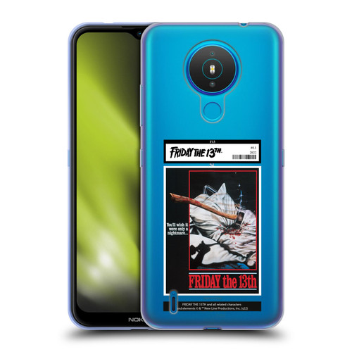 Friday the 13th 1980 Graphics Poster 2 Soft Gel Case for Nokia 1.4