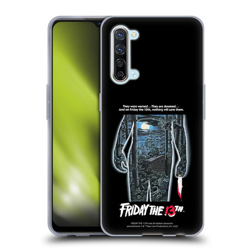 Friday the 13th 1980 Graphics Poster Soft Gel Case for OPPO Find X2 Lite 5G