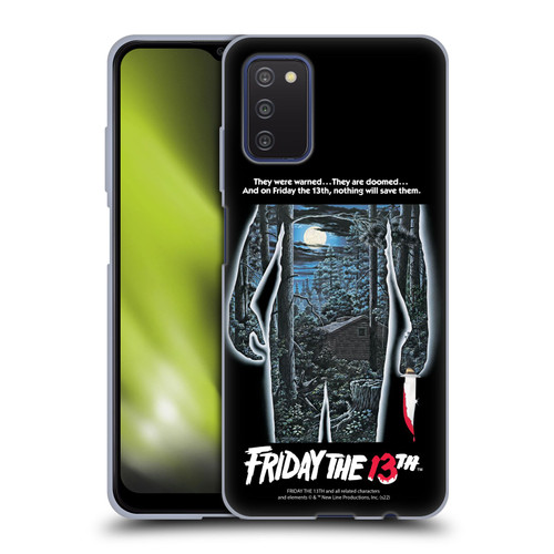 Friday the 13th 1980 Graphics Poster Soft Gel Case for Samsung Galaxy A03s (2021)