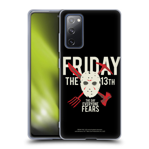 Friday the 13th 1980 Graphics The Day Everyone Fears Soft Gel Case for Samsung Galaxy S20 FE / 5G