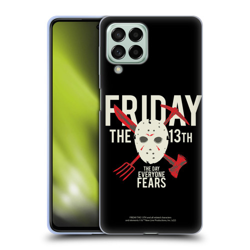 Friday the 13th 1980 Graphics The Day Everyone Fears Soft Gel Case for Samsung Galaxy M53 (2022)