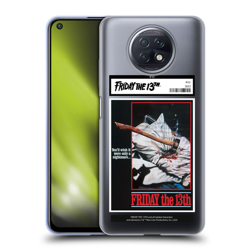 Friday the 13th 1980 Graphics Poster 2 Soft Gel Case for Xiaomi Redmi Note 9T 5G