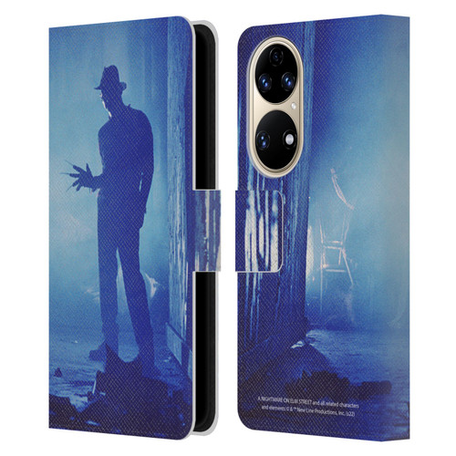 A Nightmare On Elm Street 3 Dream Warriors Graphics Freddy Leather Book Wallet Case Cover For Huawei P50