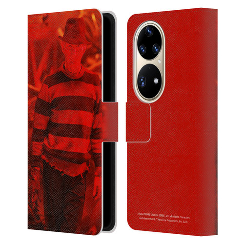 A Nightmare On Elm Street 3 Dream Warriors Graphics Freddy 2 Leather Book Wallet Case Cover For Huawei P50 Pro