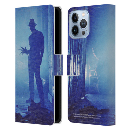 A Nightmare On Elm Street 3 Dream Warriors Graphics Freddy Leather Book Wallet Case Cover For Apple iPhone 13 Pro Max