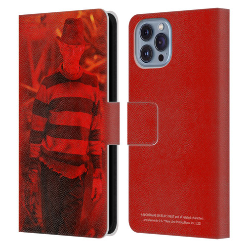 A Nightmare On Elm Street 3 Dream Warriors Graphics Freddy 2 Leather Book Wallet Case Cover For Apple iPhone 14