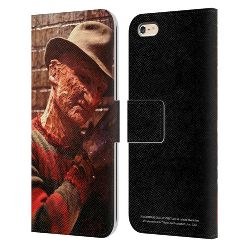 A Nightmare On Elm Street 3 Dream Warriors Graphics Freddy 3 Leather Book Wallet Case Cover For Apple iPhone 6 Plus / iPhone 6s Plus