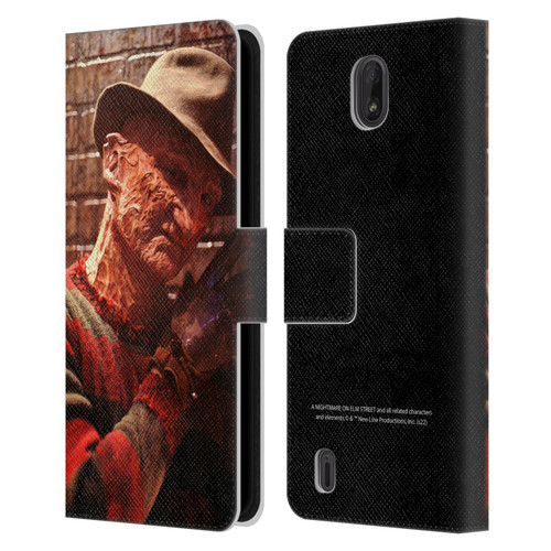 A Nightmare On Elm Street 3 Dream Warriors Graphics Freddy 3 Leather Book Wallet Case Cover For Nokia C01 Plus/C1 2nd Edition