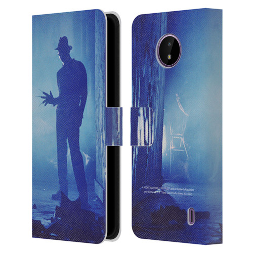 A Nightmare On Elm Street 3 Dream Warriors Graphics Freddy Leather Book Wallet Case Cover For Nokia C10 / C20
