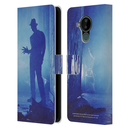 A Nightmare On Elm Street 3 Dream Warriors Graphics Freddy Leather Book Wallet Case Cover For Nokia C30