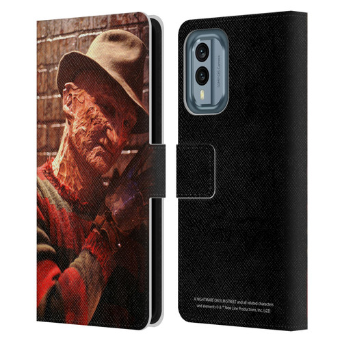 A Nightmare On Elm Street 3 Dream Warriors Graphics Freddy 3 Leather Book Wallet Case Cover For Nokia X30