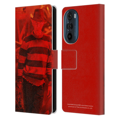 A Nightmare On Elm Street 3 Dream Warriors Graphics Freddy 2 Leather Book Wallet Case Cover For Motorola Edge 30