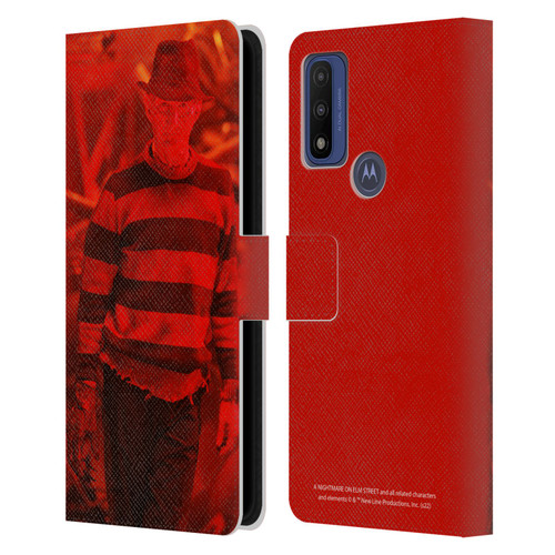A Nightmare On Elm Street 3 Dream Warriors Graphics Freddy 2 Leather Book Wallet Case Cover For Motorola G Pure
