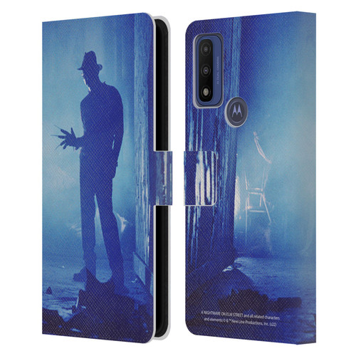 A Nightmare On Elm Street 3 Dream Warriors Graphics Freddy Leather Book Wallet Case Cover For Motorola G Pure
