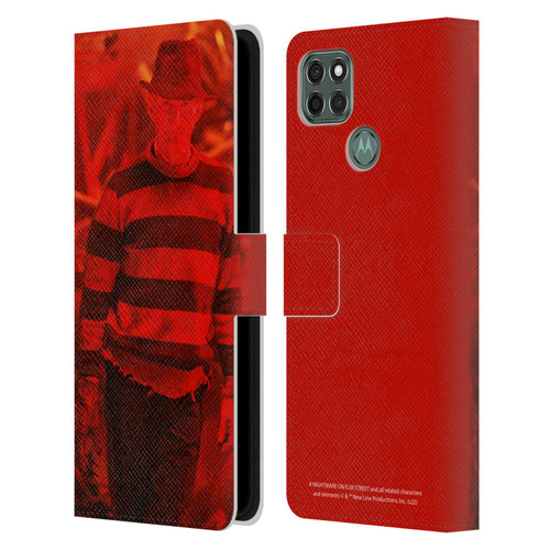 A Nightmare On Elm Street 3 Dream Warriors Graphics Freddy 2 Leather Book Wallet Case Cover For Motorola Moto G9 Power