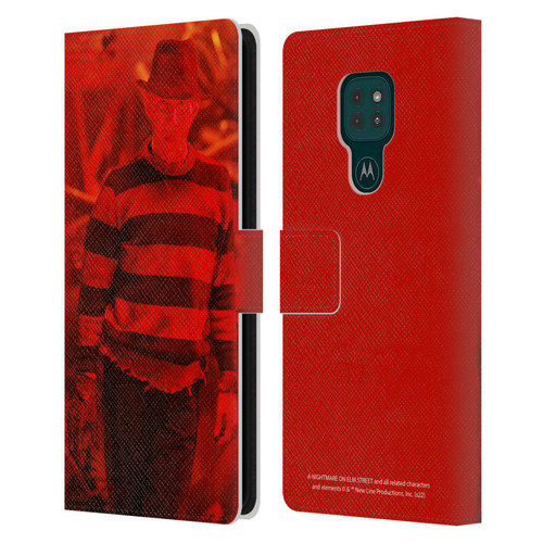 A Nightmare On Elm Street 3 Dream Warriors Graphics Freddy 2 Leather Book Wallet Case Cover For Motorola Moto G9 Play