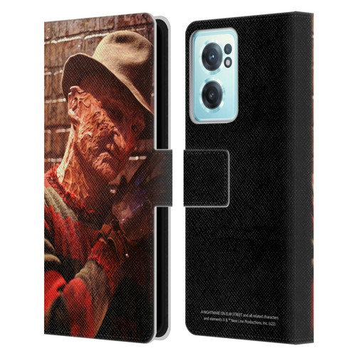 A Nightmare On Elm Street 3 Dream Warriors Graphics Freddy 3 Leather Book Wallet Case Cover For OnePlus Nord CE 2 5G
