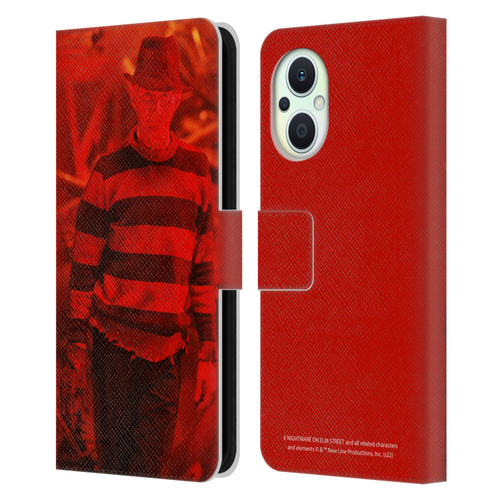 A Nightmare On Elm Street 3 Dream Warriors Graphics Freddy 2 Leather Book Wallet Case Cover For OPPO Reno8 Lite