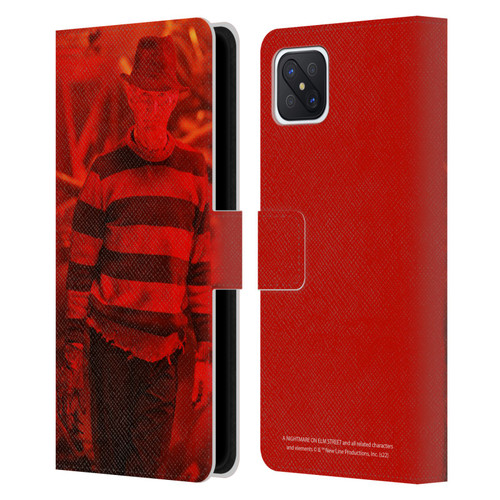 A Nightmare On Elm Street 3 Dream Warriors Graphics Freddy 2 Leather Book Wallet Case Cover For OPPO Reno4 Z 5G