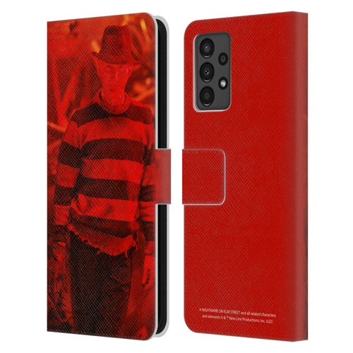 A Nightmare On Elm Street 3 Dream Warriors Graphics Freddy 2 Leather Book Wallet Case Cover For Samsung Galaxy A13 (2022)