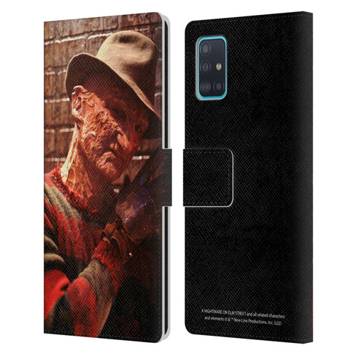 A Nightmare On Elm Street 3 Dream Warriors Graphics Freddy 3 Leather Book Wallet Case Cover For Samsung Galaxy A51 (2019)
