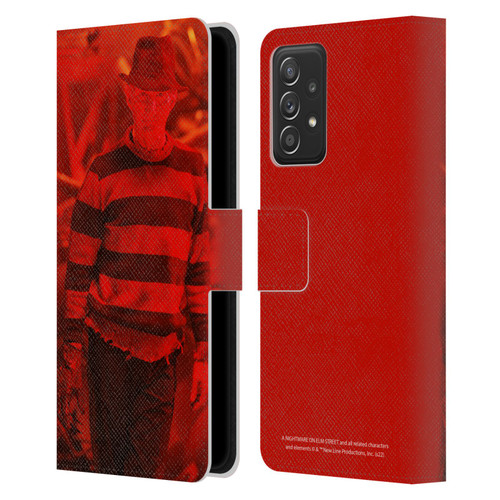 A Nightmare On Elm Street 3 Dream Warriors Graphics Freddy 2 Leather Book Wallet Case Cover For Samsung Galaxy A52 / A52s / 5G (2021)