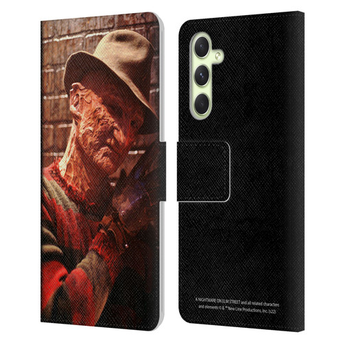A Nightmare On Elm Street 3 Dream Warriors Graphics Freddy 3 Leather Book Wallet Case Cover For Samsung Galaxy A54 5G