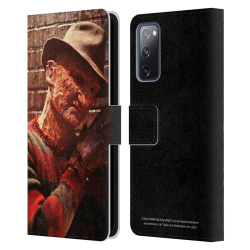 A Nightmare On Elm Street 3 Dream Warriors Graphics Freddy 3 Leather Book Wallet Case Cover For Samsung Galaxy S20 FE / 5G