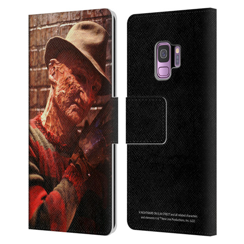 A Nightmare On Elm Street 3 Dream Warriors Graphics Freddy 3 Leather Book Wallet Case Cover For Samsung Galaxy S9