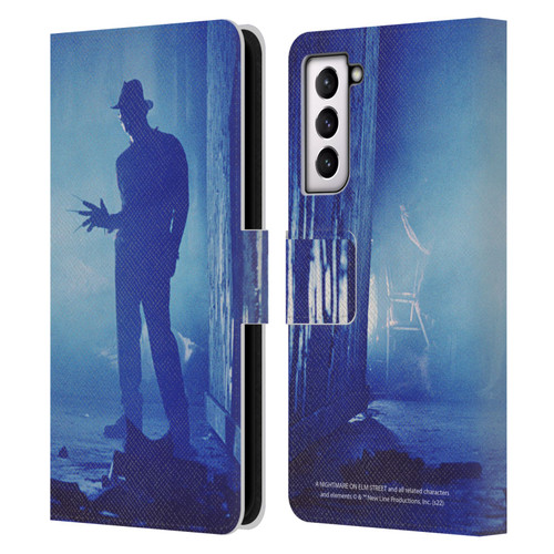 A Nightmare On Elm Street 3 Dream Warriors Graphics Freddy Leather Book Wallet Case Cover For Samsung Galaxy S21 5G