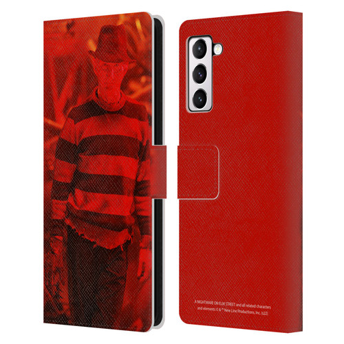 A Nightmare On Elm Street 3 Dream Warriors Graphics Freddy 2 Leather Book Wallet Case Cover For Samsung Galaxy S21+ 5G