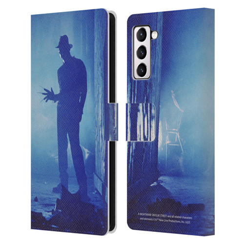 A Nightmare On Elm Street 3 Dream Warriors Graphics Freddy Leather Book Wallet Case Cover For Samsung Galaxy S21+ 5G